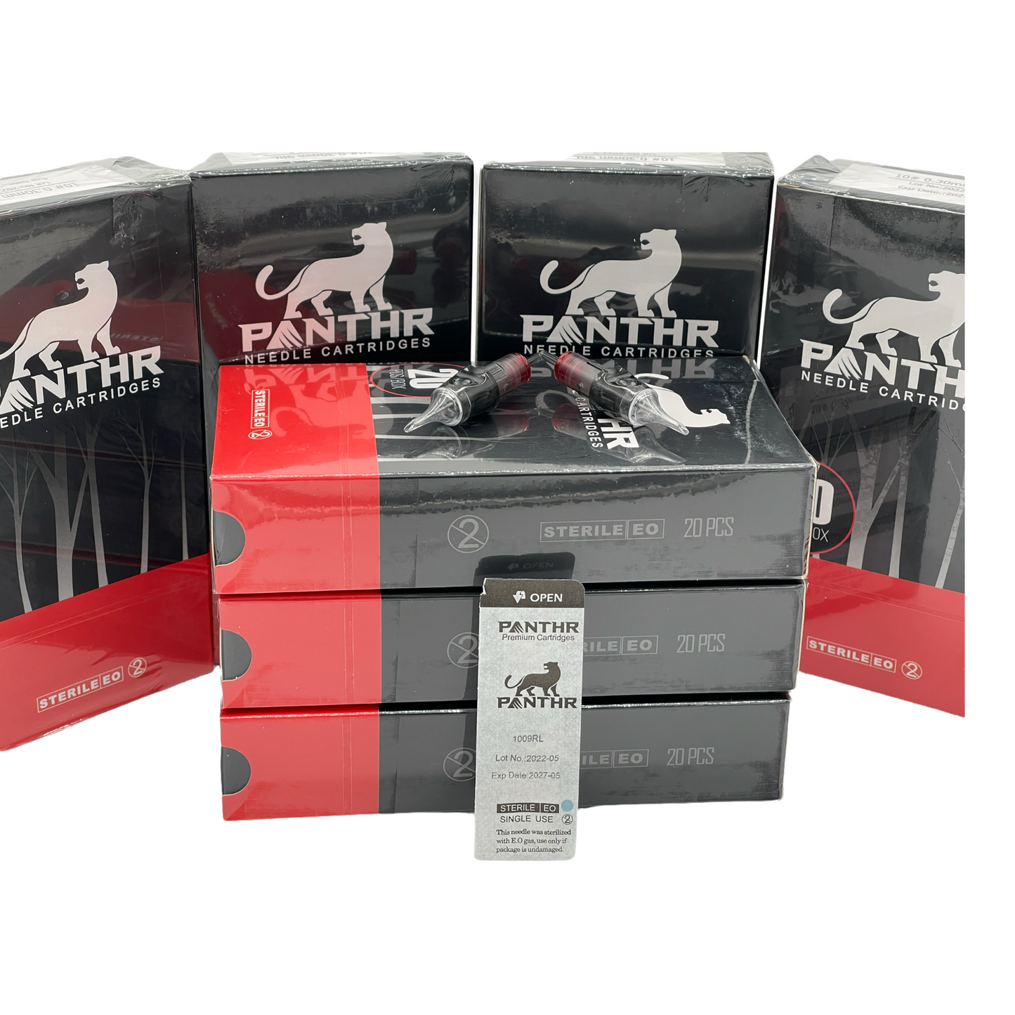 PanthR Needle Cartridges Round Shader (20ct)